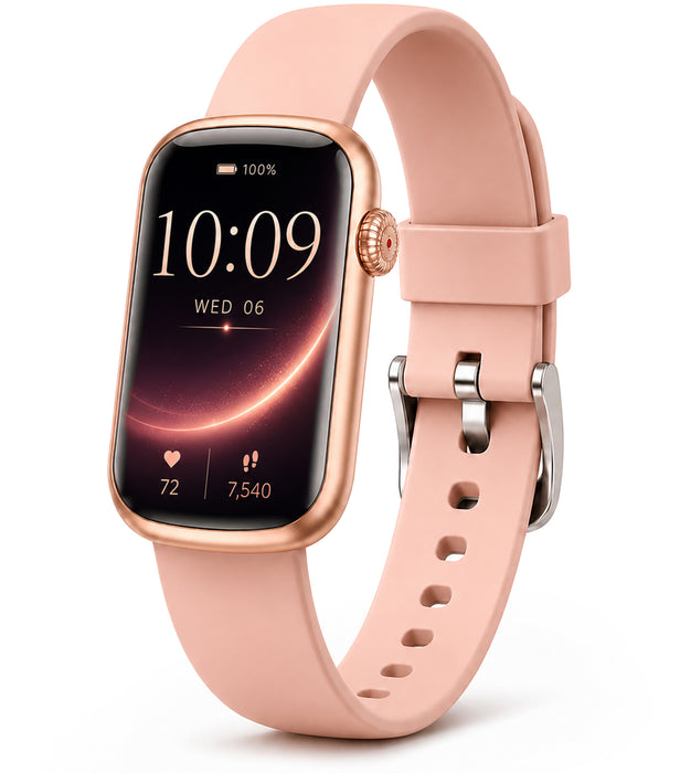 MorePro Health Fitness Tracker, 24/7 Heart Rate Monitor with Blood Pressure, Blood Oxygen, Sleep Tracking, IP68 Waterproof Activity Trackers with Step Counter, Compatible with iOS Android